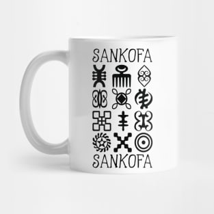 Sankofa Collection. African Adinkra Symbols. Mug